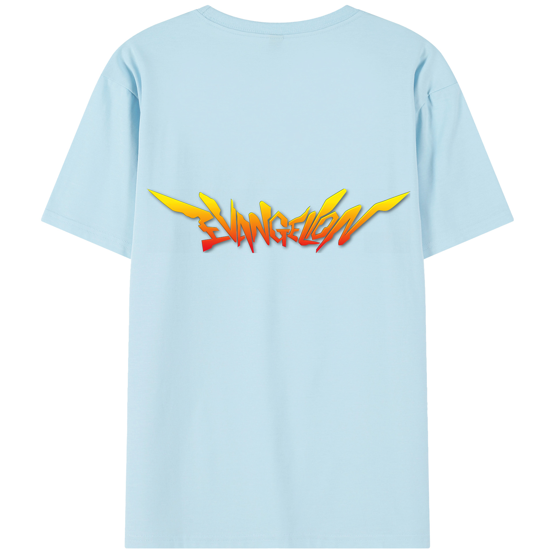 （画像用） EVA 新世紀エヴァンゲリオン 綿100％半袖Tシャツ（背面プリント）
